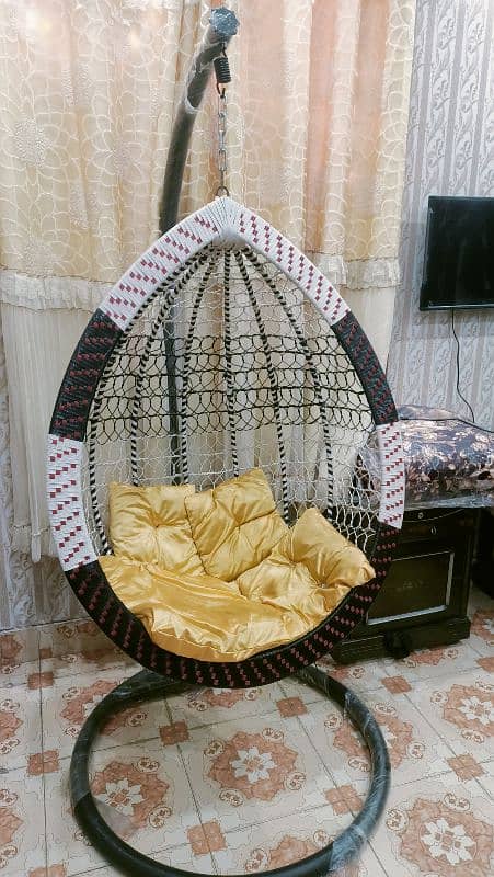 Big Swing Chair Ghoola With 4 Cushions Brand New 0