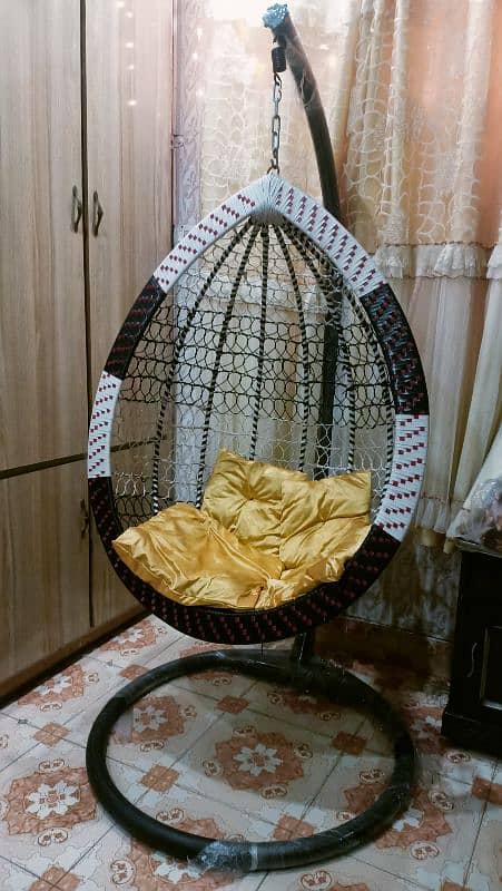 Big Swing Chair Ghoola With 4 Cushions Brand New 1