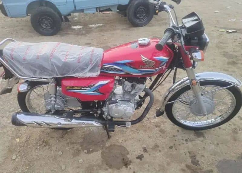 Honda 125 Karachi number goldan number pelat 4