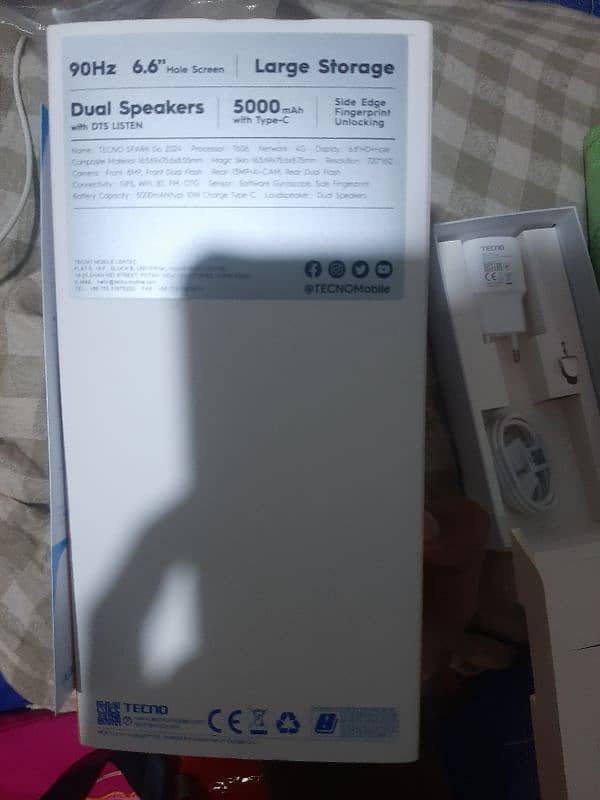 tecno spark go 4 64 gb 3 months use 5