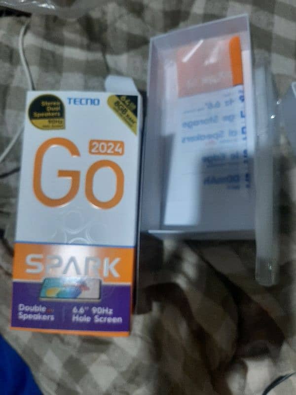 tecno spark go 4 64 gb 3 months use 6