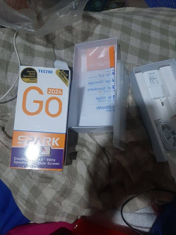 tecno spark go 4 64 gb 3 months use 8