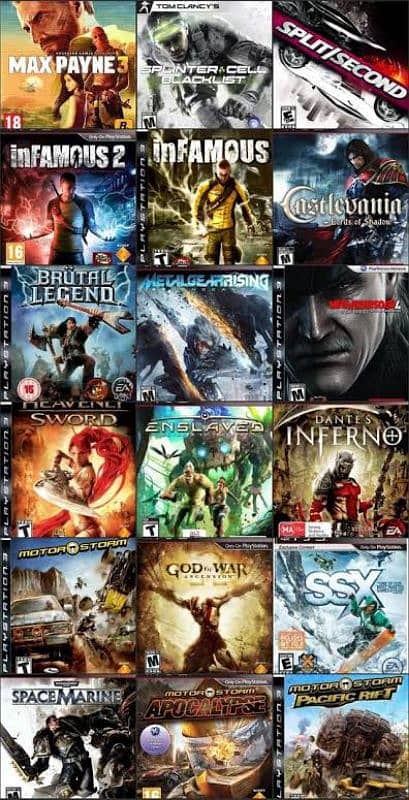 Ps3 games in 200 1