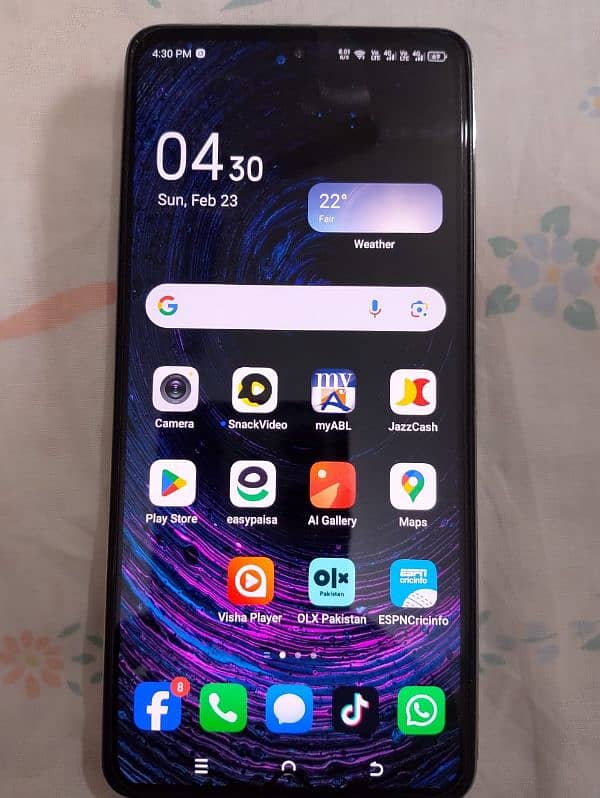 camon 20 8/256 like new 2