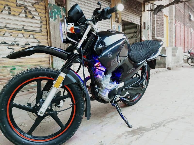 ybr 125 all Punjab number 2