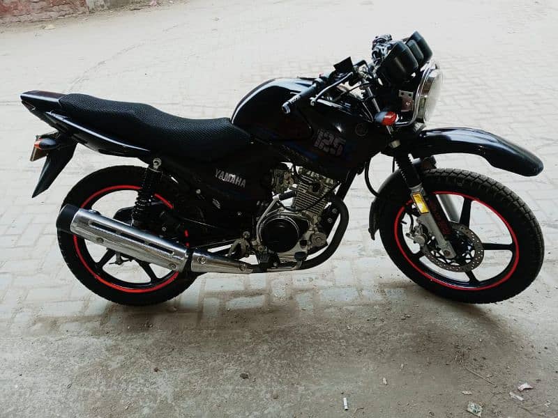 ybr 125 all Punjab number 6