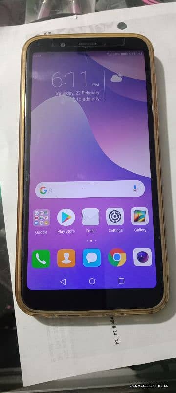 Huawei y7 prime 2018 all okay PTA approved 2