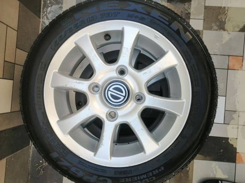 Nexen Tyres with Stylish Alloy Rims (13-inch) | Great Deal 1