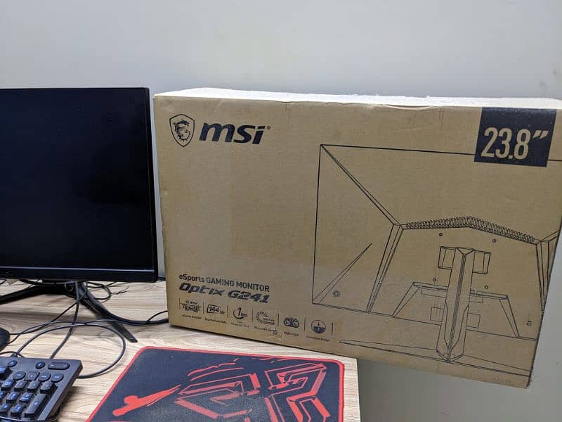 144Hz Gaming Monitor - MSI Optix G241 - 24 inch 3