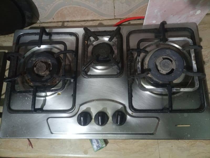 3 burner stove ,torlley ,folding table, toys ,tablet 1