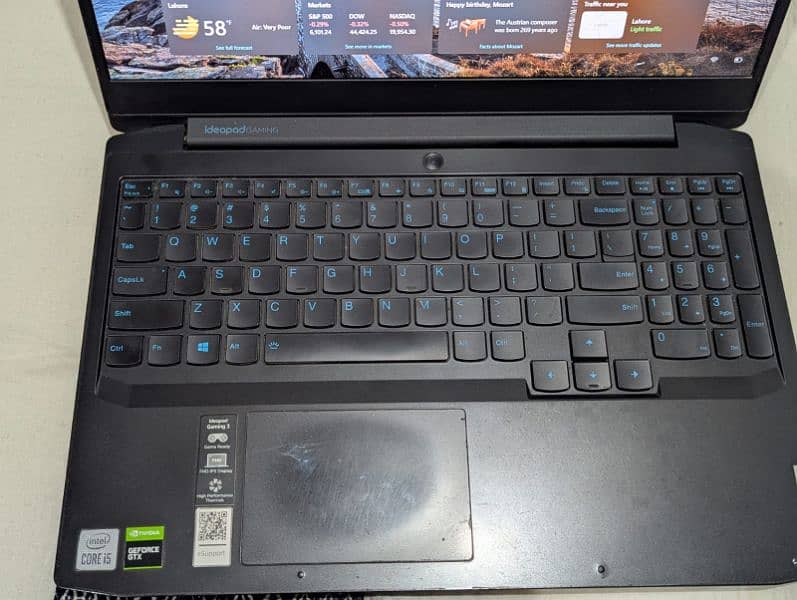 Lenovo Ideapad Gaming 3 Laptop i5 10th Gen 3