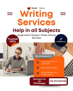 Assignment | Essays | Thesis Writing Services