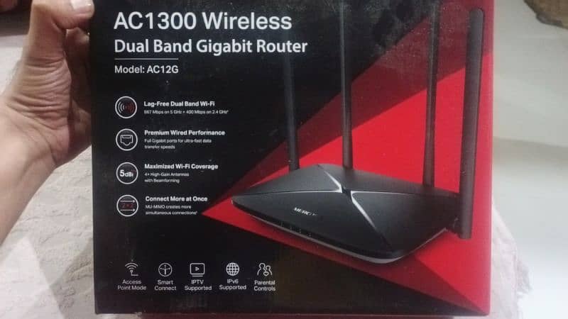 MERCUSYS DUAL BAND IMPORTED ROUTERS 0