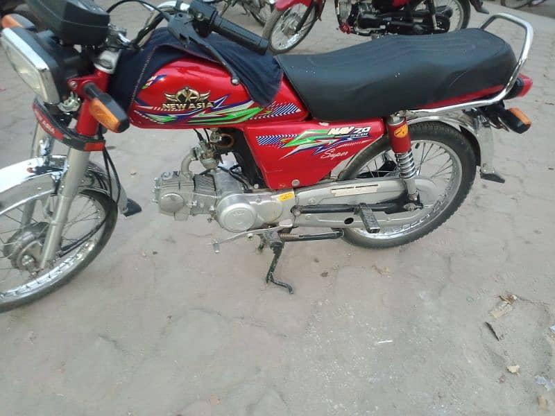 Islamabad registered 2025 new Asia 70cc motorcycle 1