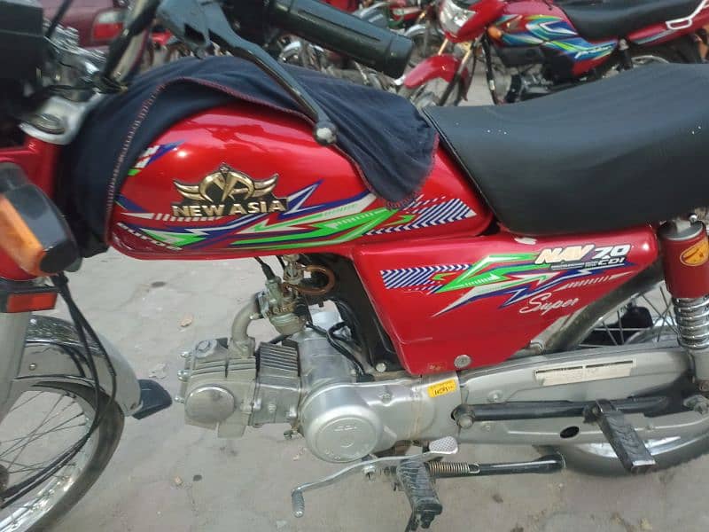 Islamabad registered 2025 new Asia 70cc motorcycle 2