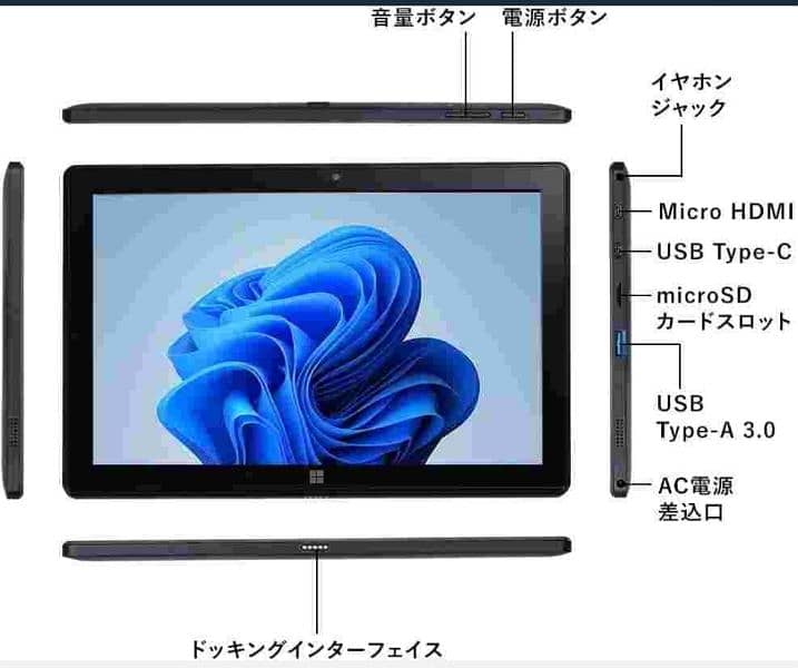 GM JAPAN GLM10 128GB DDR4 Tablet 10INCH SCREEN SIZE 1