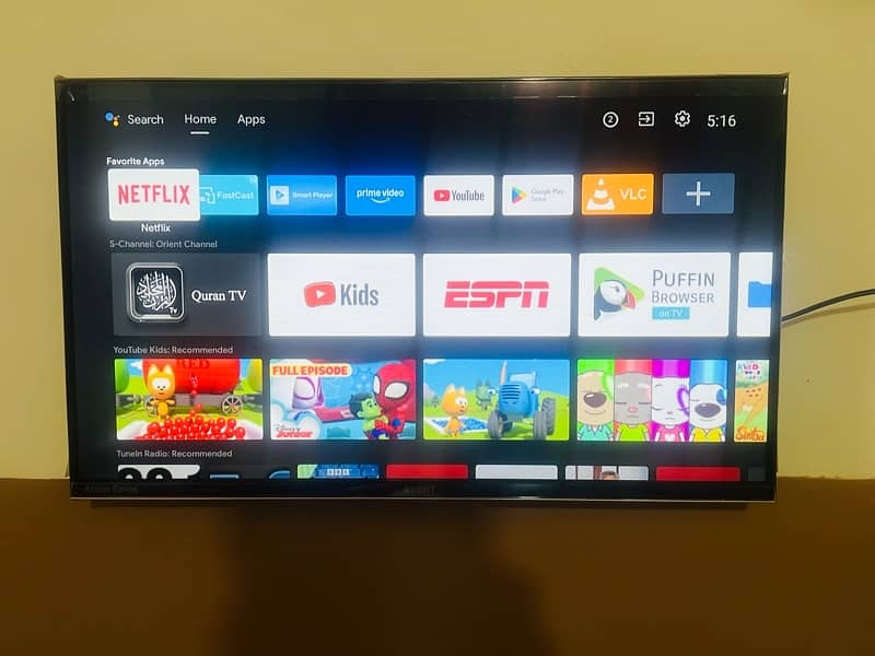 orient android led tv black hd 32” inches 2