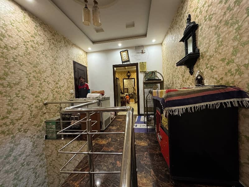 Kanal Furnished Upper Portion For Rent Punjab society phase 2 Near Wapda Town 13