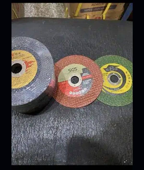 Deal in all type of Cutting, Grinding Disc and Grinding wheels aswell. 6