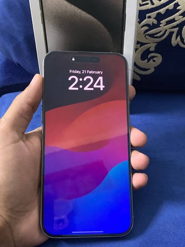 Iphone 15 pro max 256 gb Natural titanium 4