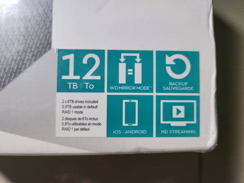 WD MY HOME CLOUD DUO - 12TB 2