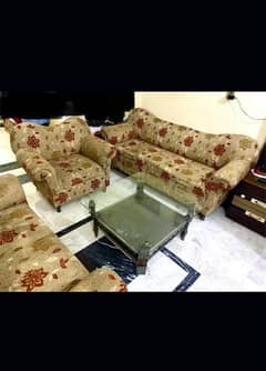 Sofa Set with Center Table