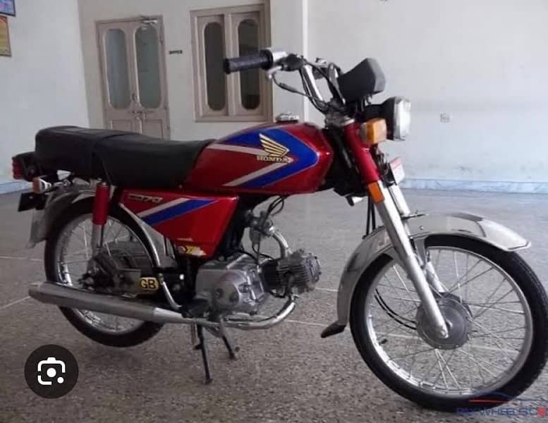 Neeed Bike honda 70cc down models 0