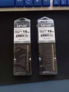 lexar 16gb ram x2 3200mhz udimm