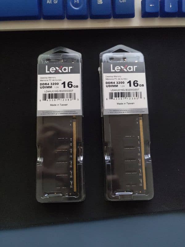 lexar 16gb ram x2 3200mhz udimm 0