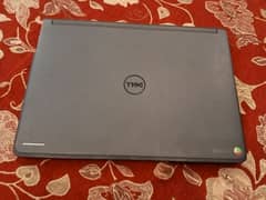 black laptop with charger used good culality dell company 2gb ram