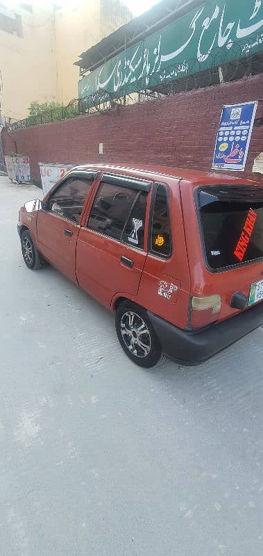 Suzuki Mehran VX 1995 Punjab Registered Life Time Token Paid 4