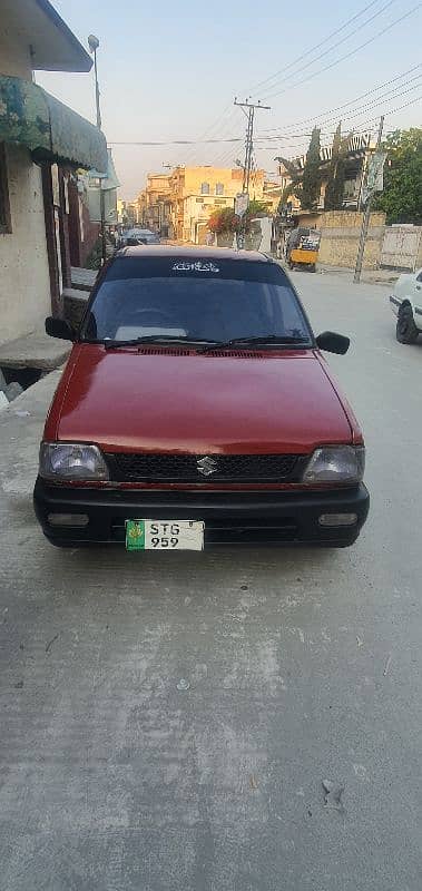 Suzuki Mehran VX 1995 Punjab Registered Life Time Token Paid 6