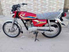 Honda CG125 all Punjab No and all documents clear biometric available