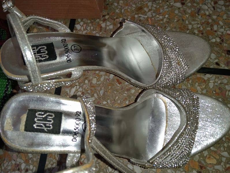 Height Heel Silver color 0