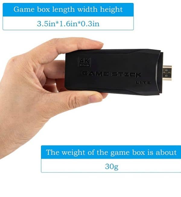 Game stick 4k,64gb,20,000 ganes 3