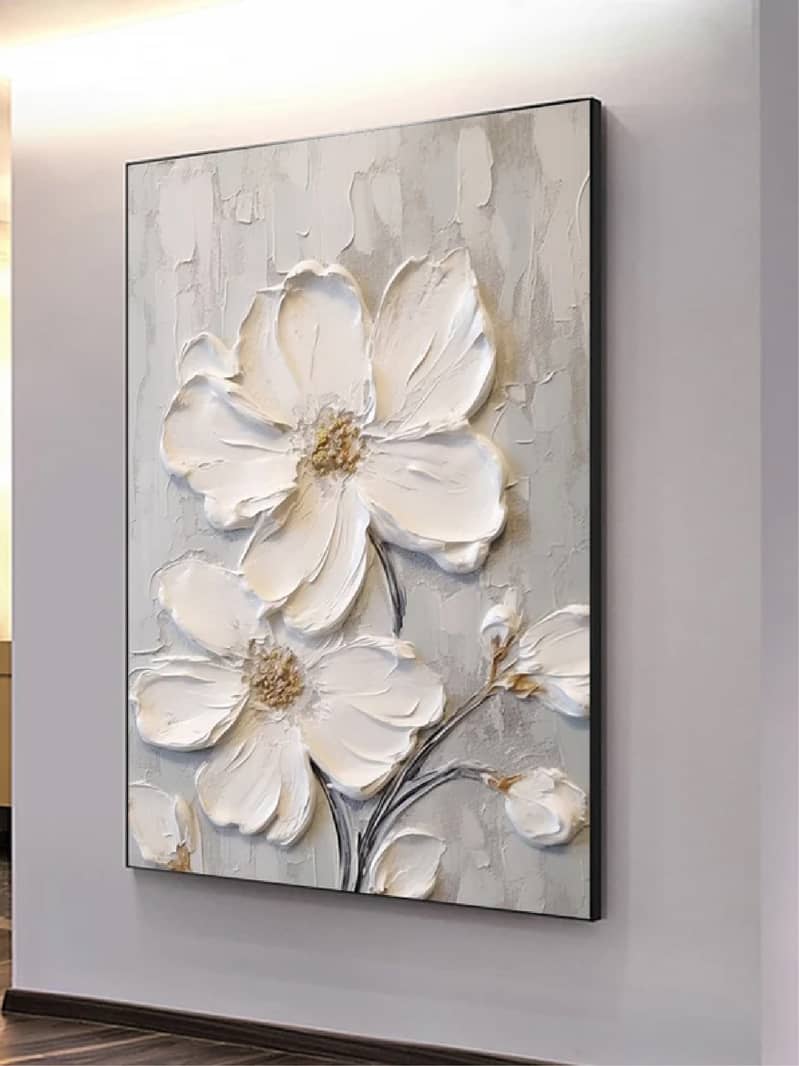 Handmade Floral Wall Hanging 3D Design 2