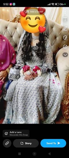 walima dress urgent for sale