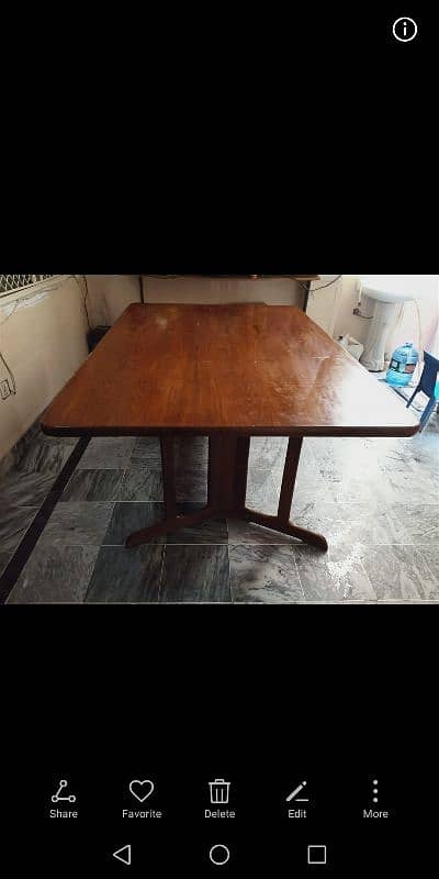 6 seater dinning table 0