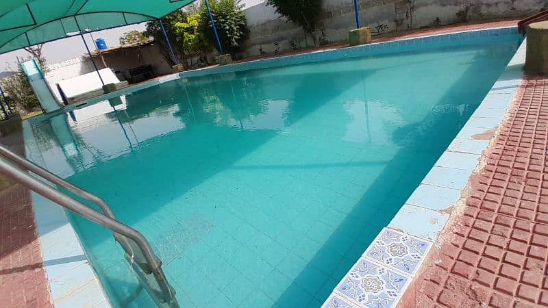 ideal farm house is available for rent in gadap town Karachi. 17