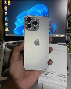 iPhone 15 pro max Jv 256 complete box