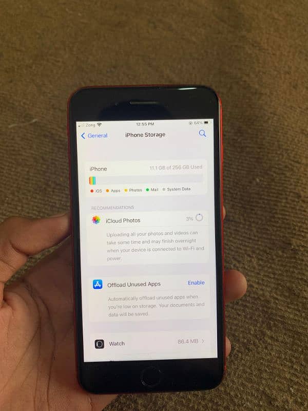 Iphone 8 plus 256 Gb Pta offical aproved  urgent sale final price t 3