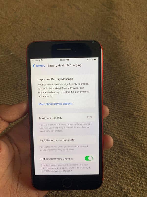 Iphone 8 plus 256 Gb Pta offical aproved  urgent sale final price t 5