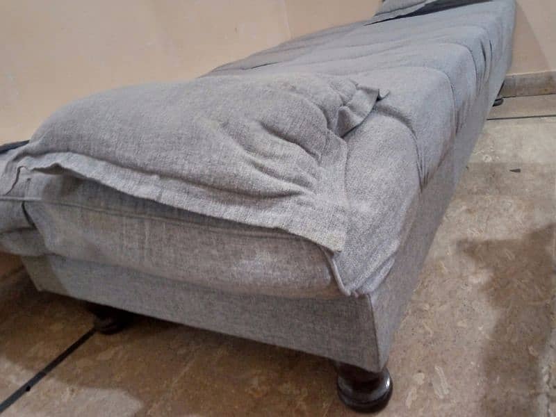 Grey Sofa Cum bed for sale 2