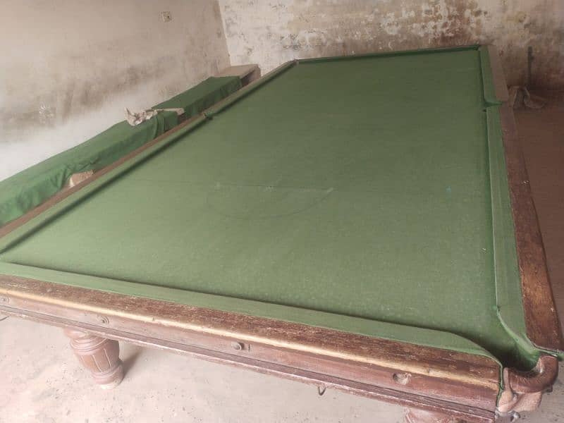 snooker table 6/12 2