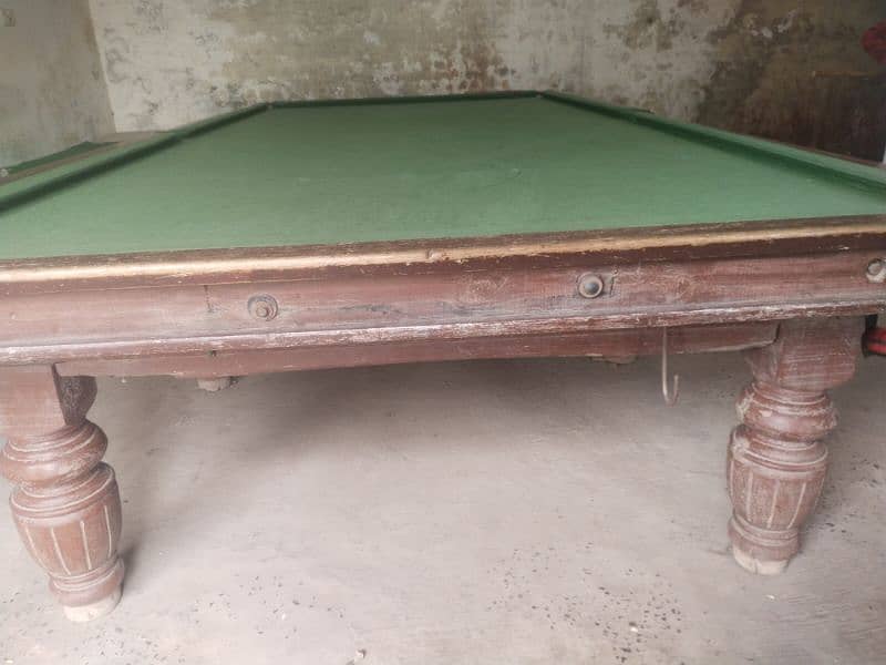 snooker table 6/12 4