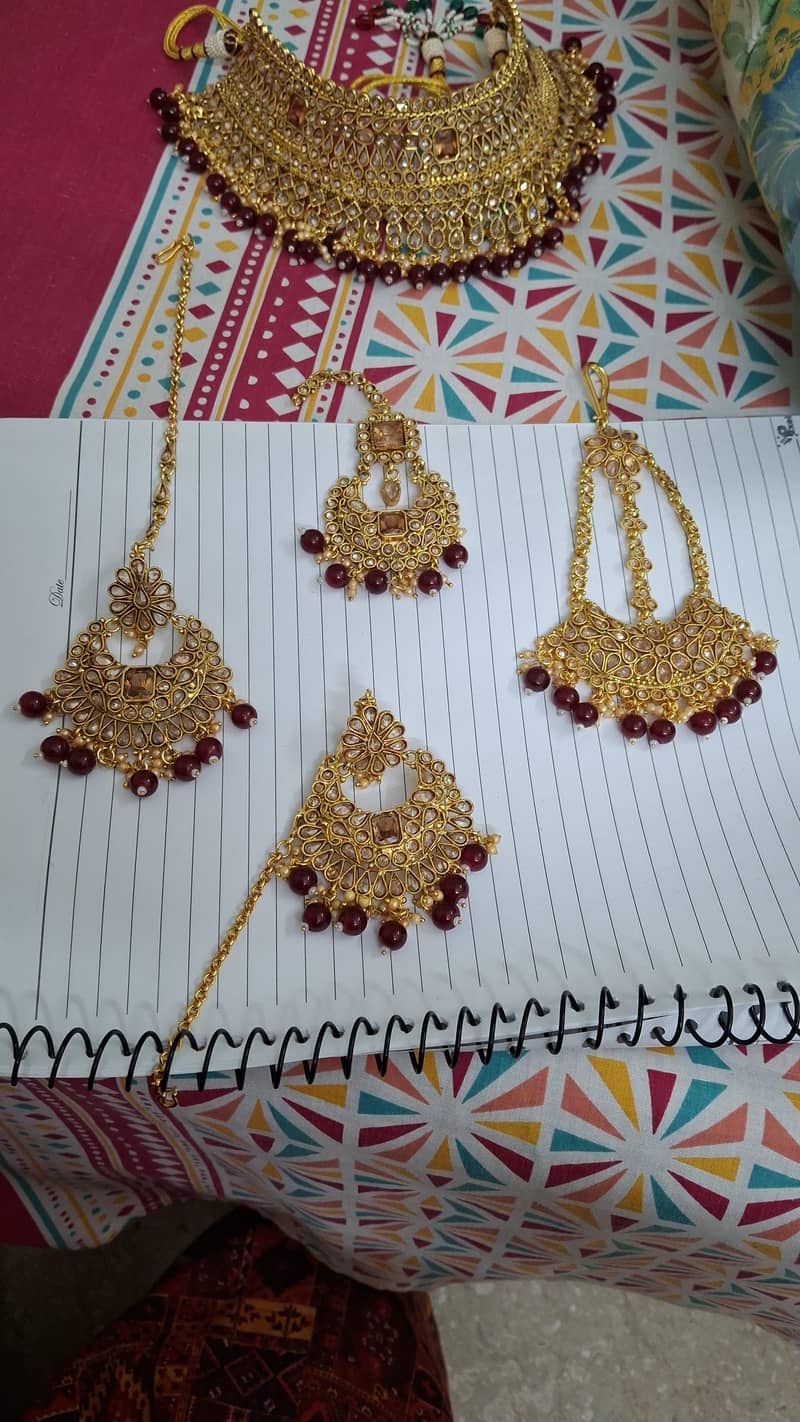 Unused Bridal jewellery set 1