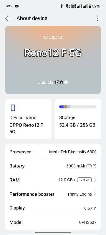 oppo Reno 12F (5) G 1