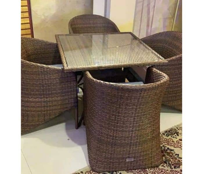 outdoor garden Rattan chairs upvc chairs Rattan furniture 17