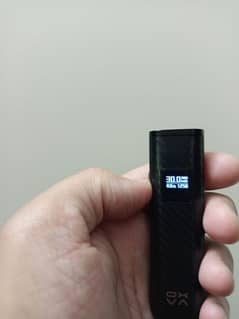 Oxva Xlim pro carbon fibre with 0.8 packed coil pod/vapes