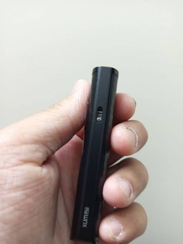 Oxva Xlim pro carbon fibre with 0.8 packed coil pod/vapes 2